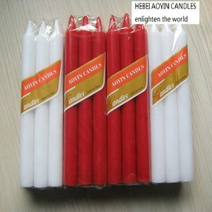 25g Pure White Stick Candles/Church Candles/Pillar Candles