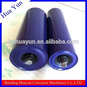 tube4 grooved conveyor rollers,rubber disc return roller