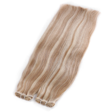 Seamless hand made new  100%  Virgin Human Hair Cuticle Aligned Hair Flat Weft