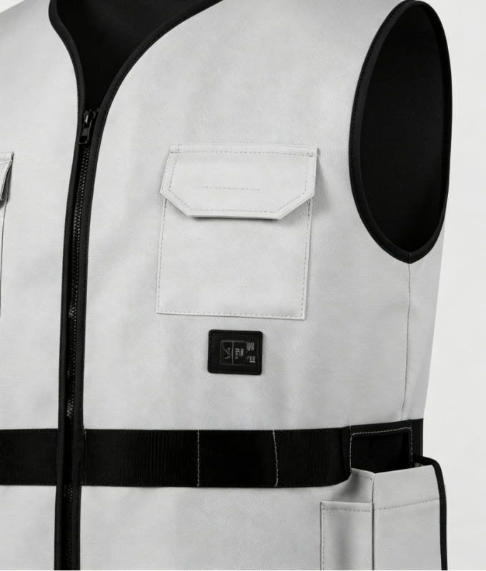 Integrated Cooling Vest (Casual Gray)