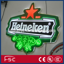 Illuminating bottle display led display sale promotion