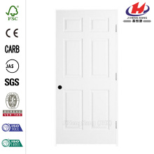 Woodgrain 6-Panel Primed Molded Interior Door