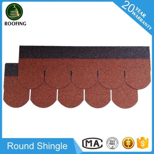 Wholesale Round roofing tile,roofing material asphalt shingles for house roof