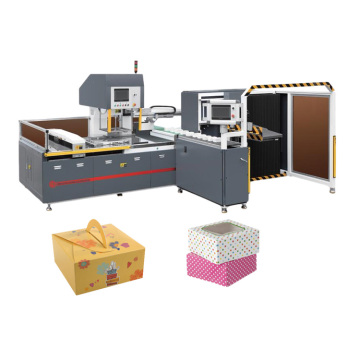 Qianding Cake Box Making Machine Die Cut Paper Waste Stripper