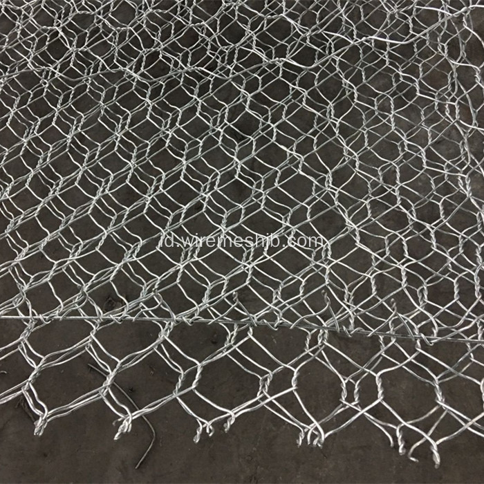 Galvanized Hexagonal Mesh Gabion Box