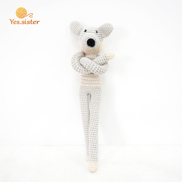 Handgjorda Amigurumi Crochet Fox Doll Toys