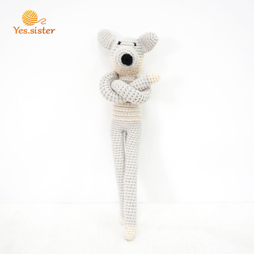 Handgemachtes Amigurumi Crochet Fox Doll Spielzeug