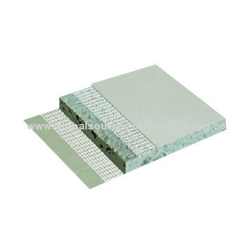 Eco-friendly fireproof MgO board, heat insulation, glass fiber reinforced, free of asbestos