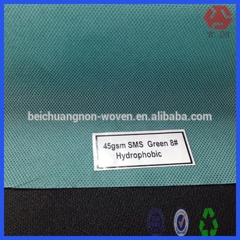 raw material surgical gown material