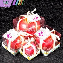 Red Apple Shap Candles Artificial Fruit Candles Creative Romantic Christmas Birthday Gifts