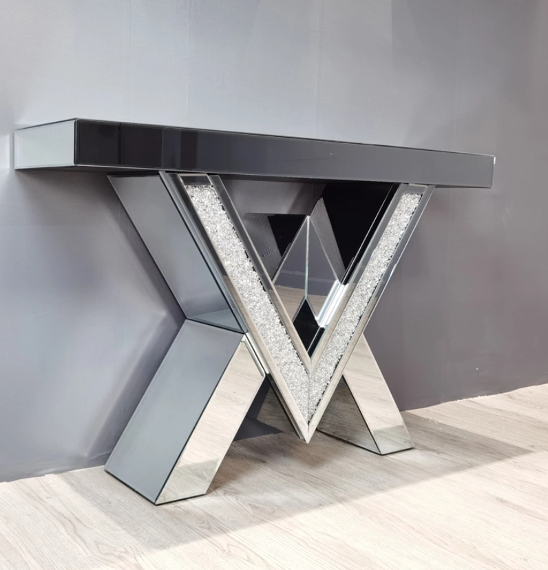 Table de console miroir pour les appartements