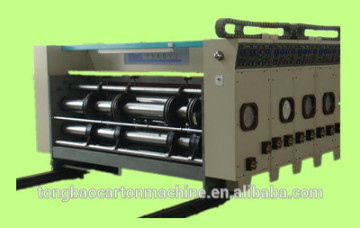 corrugated flexo printing slotter machine