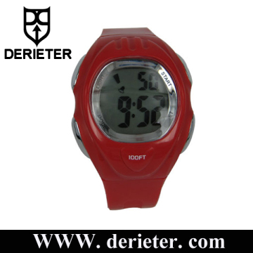 Electronical Digital Watch Alarm Vibrating Stopwatch Countdown Functions