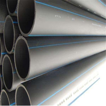 Round hollow water supply polyethylene HDPE pipe