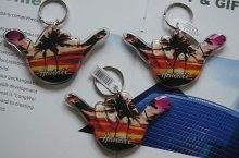 Hawaii acrylic photo keyring