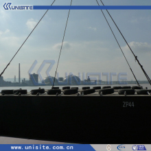 high quality derdging flat deck barge (USA-3-007)