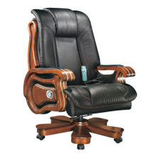 Executive Chairs with Comfortable Feelings, High Density Foam and Solid Wood Arm