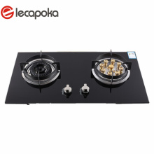 double burner Gas Hob two Burners