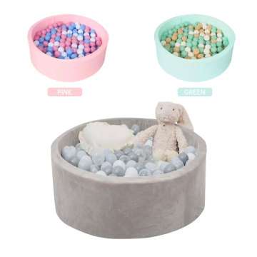 Customized Indoor Round Mini Children's Play Foam Ball Pit/Corner Ball Pit