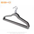 EISHO Home Premium Grey Velvet Hangers For Clothes