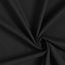 Chic Black Fireproof Viscose Fabric for Tunics