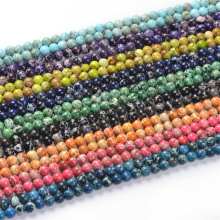 Direct Manufactory China: Wholesale 6mm Imperial Jasper Beads - Pastel Ocean Colors (Black, Red, Purple) for Bracelet Making