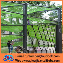 ss304 wire rope mesh stairway protections mesh