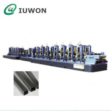 Linha de produção de tubo de solda quadrada de metal de montagem