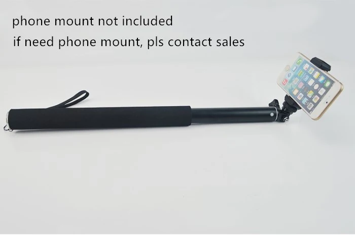 3m Long Selfie Stick Monopod Extended Pole for Video Camera