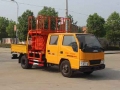 mini diesel platform scissor lift truck for sale