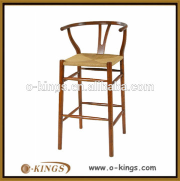 wooden high chair for bar