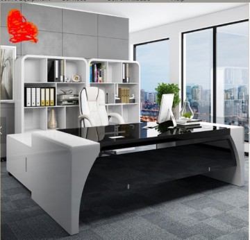 Modern High-Tech CEO Office Computer Desk for Boss