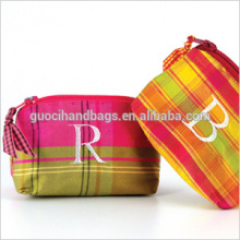 Cheap Promotional Personalized Plaid Coin Purse