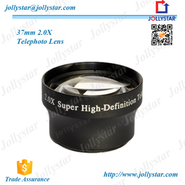 High Definition 37mm 2.0X Telephoto Lens for Camera