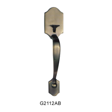 Zinc-alloy Commerical Entrance Mortise Handle Door Lock