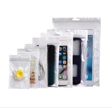 Wholesale BOPP Translucent packing bag logo custom phone case package bag
