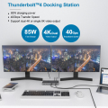 Docking Station Thunderbolt4 USB-C laptop 14 in 1