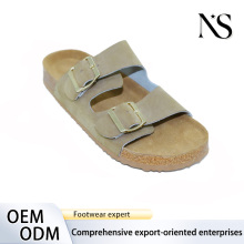 Soft Tan Suede Sandals for Women