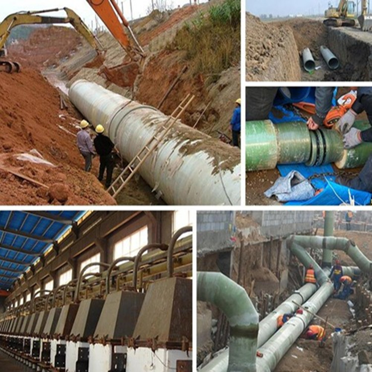 Κορυφαία ποιότητα διαφορετικό μέγεθος FRP GRP Pipe Fiberglass