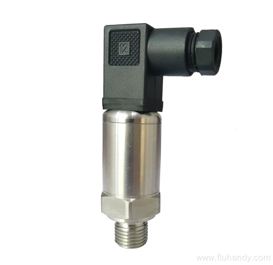 Pressure transmitter for injection molding machine