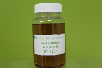 Bio-polishing Enzyme , Acid Cellulase Enzyme For Cotton / Linen And Blended Fabric