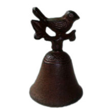 Cast iron hand bell, weighs 0.5kg