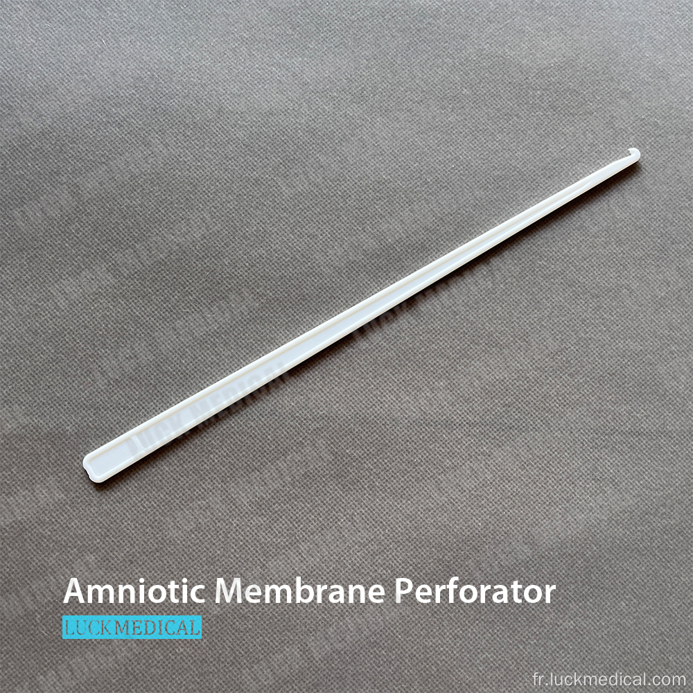 Utilisation unique Amnihook Plastic Amniotic Hook