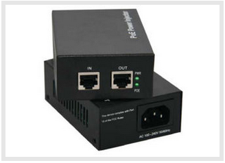 10M / 100M poe powered switch Power Injector