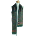 Китай шелк зимой мужчины мода печати джентльмен саржевого двойного щеткой шарф