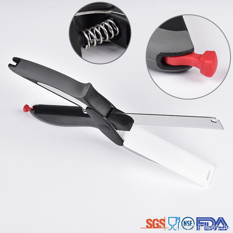Stainless Steel Vegetable Cutting Scissors for Kitchen