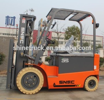 hydraulic electric fork lift 3.5t warehouse fork lift