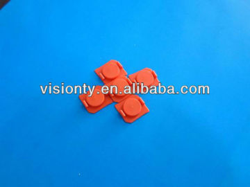 dongguan factory frice syringe barrel End cap/round vinyl end caps