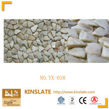 natural fresh water shell and river shell mosaic and natural mosaic
