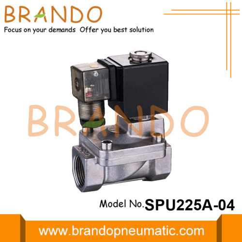 24VDC Paslanmaz Çelik Solenoid Valf SPU225A-03 SPU225A-04